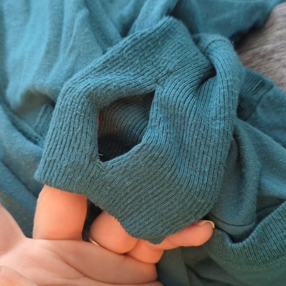 Turquoise Athleta Cardigan - Picture 7 of 7